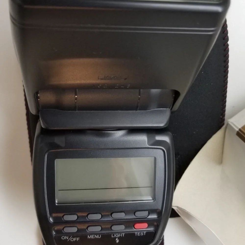 Rare Vintage Brand New Unused Konica Minolta Maxxum 5400XI Shoe Mount Flash Kon